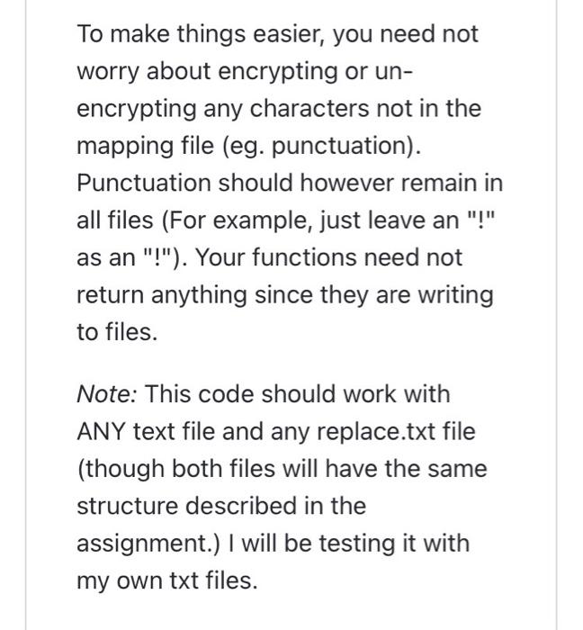 Solved Encrypt In This Assignment, You Will Get Practice | Chegg.com