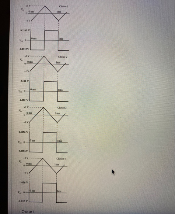 Solved Question 3 Determine the output voltage in the | Chegg.com