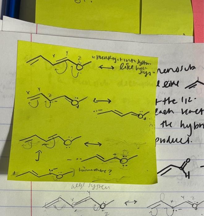 Solved NOTE: please explain why the resonance structures I | Chegg.com