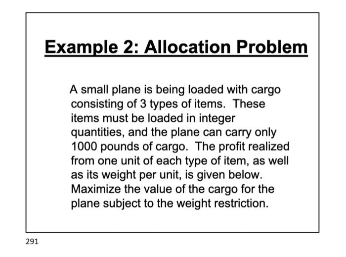 Solved This Is A Operations Reserach Question. I Have The | Chegg.com