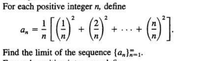 Solved For each positive integer n, define | Chegg.com