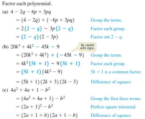 How To Factor Polynomials With 4 Terms : Openalgebra Com Introduction To Factoring And Factor By ...