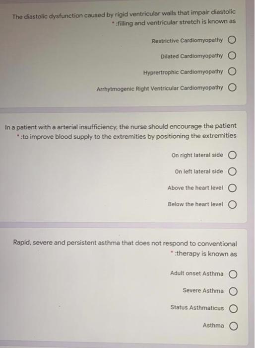 The diastolic dysfunction caused by rigid ventricular walls that impair diastolic * :filling and ventricular stretch is known