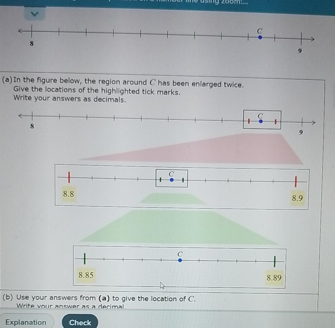 Solved zoom: 8 9 (a) In the figure below, the region around | Chegg.com
