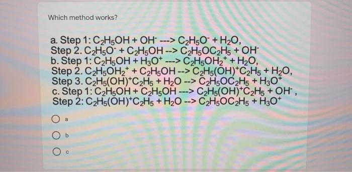 C2H5OH - C2H5OC2H5: Tìm Hiểu Về Ethanol và Diethyl Ether