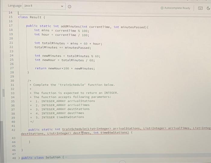 Solved 2. Trains Task The Red Line train is undergoing | Chegg.com