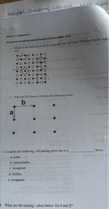 Solved Section 1: Questien 1 . Answers to questions should | Chegg.com