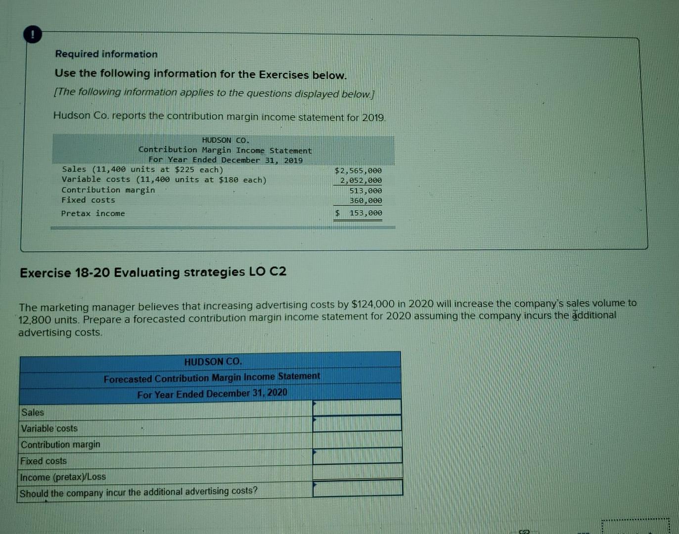 Solved Required information Use the following information | Chegg.com
