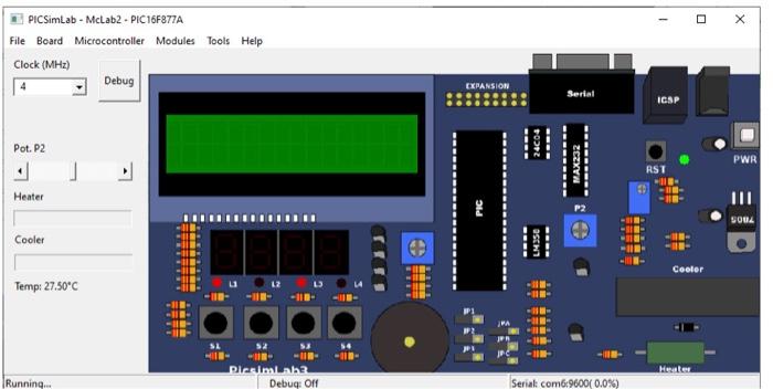 Solved - х PICSimLab - McLab2 - PIC16F877A File Board | Chegg.com