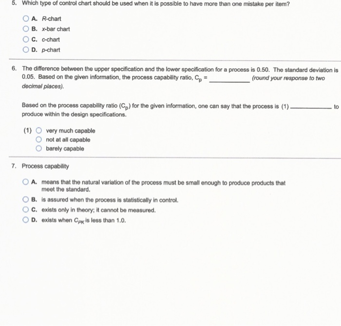 solved-5-which-type-of-control-chart-should-be-used-when-it-chegg