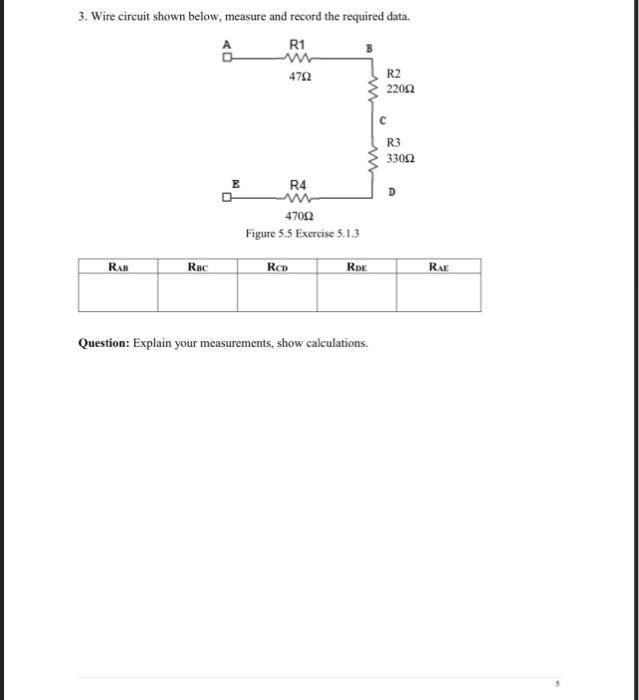 Solved EMT1150 Lab Experiment 5 Measurements in Series | Chegg.com