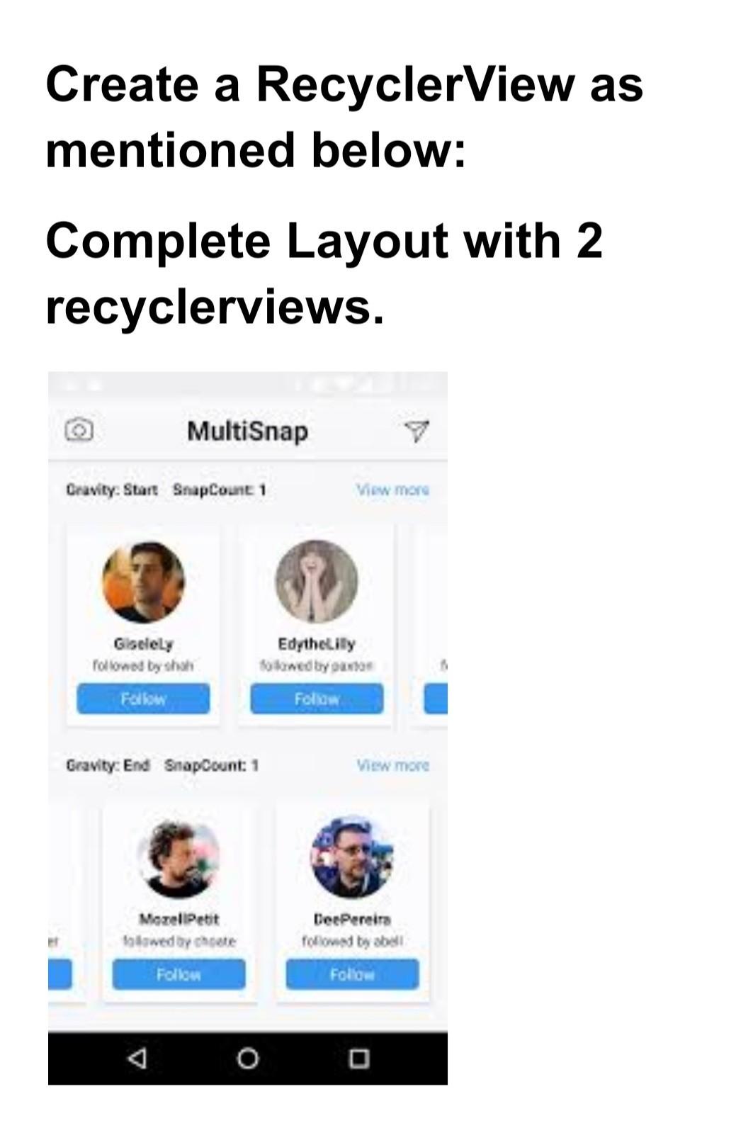 Solved subject : Mobile application Development tool : | Chegg.com