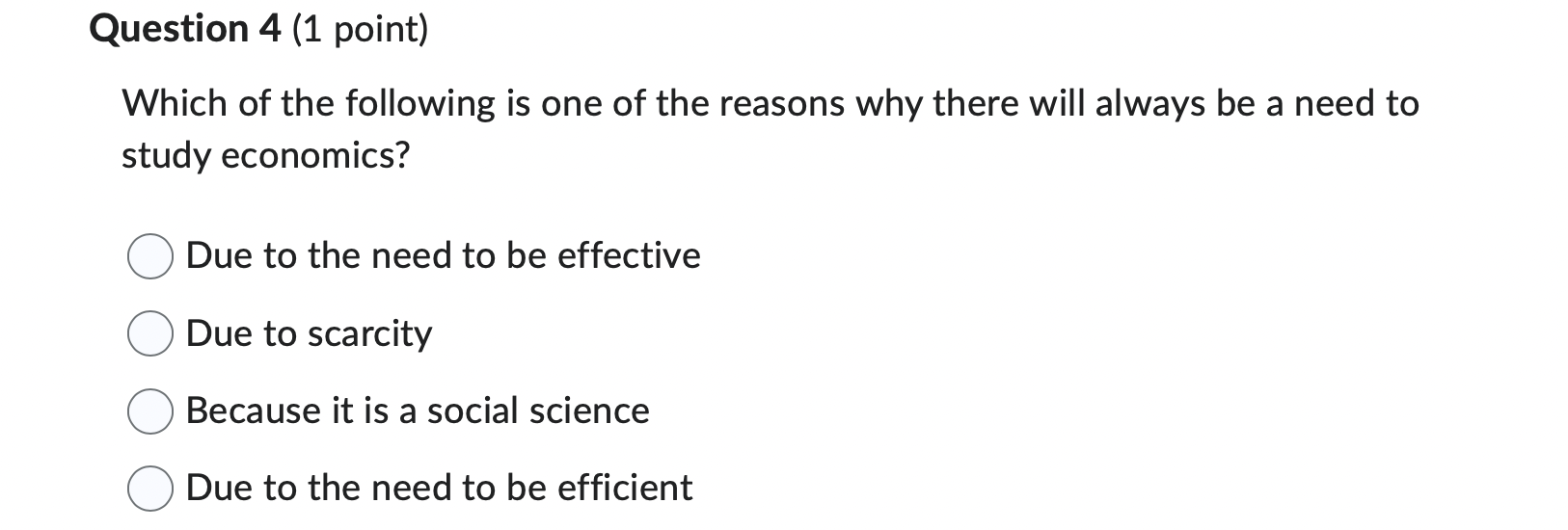 Solved Question 4 (1 ﻿point)Which of the following is one of | Chegg.com
