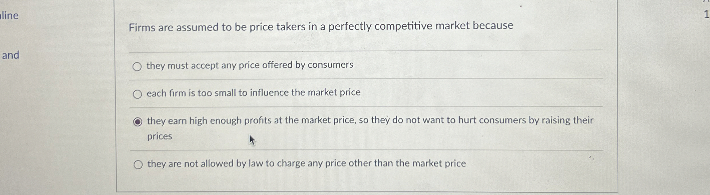 Solved Firms are assumed to be price takers in a perfectly | Chegg.com
