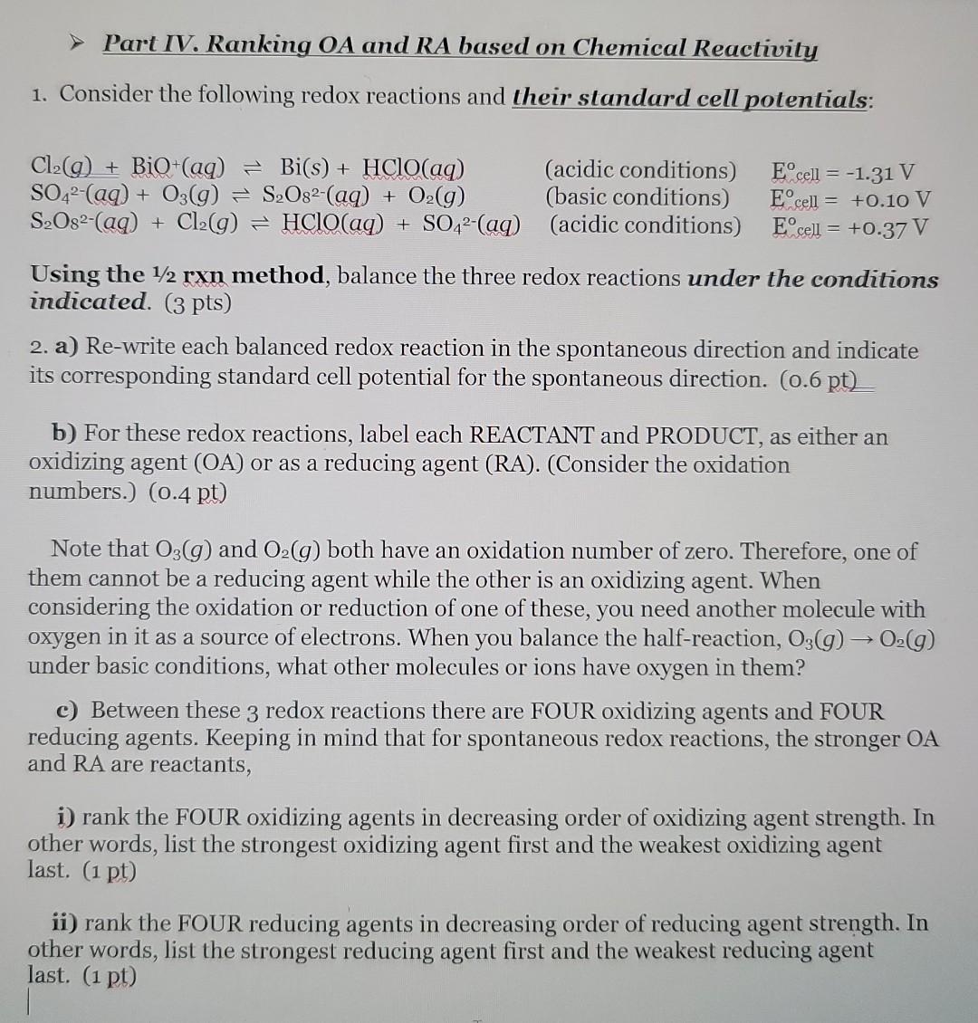 Phản Ứng HClO Ra O2