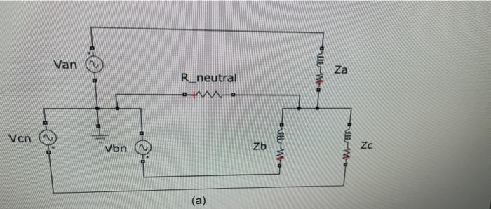 Solved 1) A 230 V rms, 50 Hz balanced three-phase voltage | Chegg.com