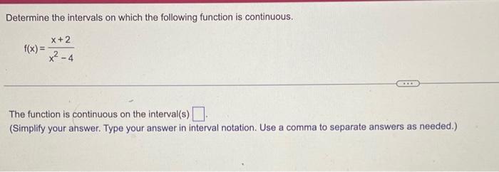 Solved Determine the intervals on which the following | Chegg.com