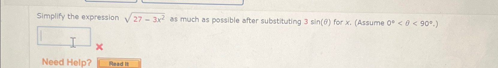 Solved Simplify the expression 27-3x22 ﻿as much as possible | Chegg.com