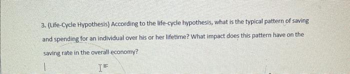 explain cycle hypothesis