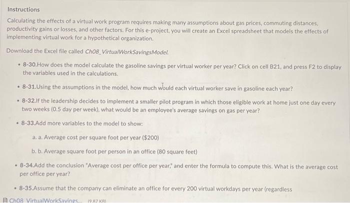 Solved Instructions Calculating the effects of a virtual | Chegg.com