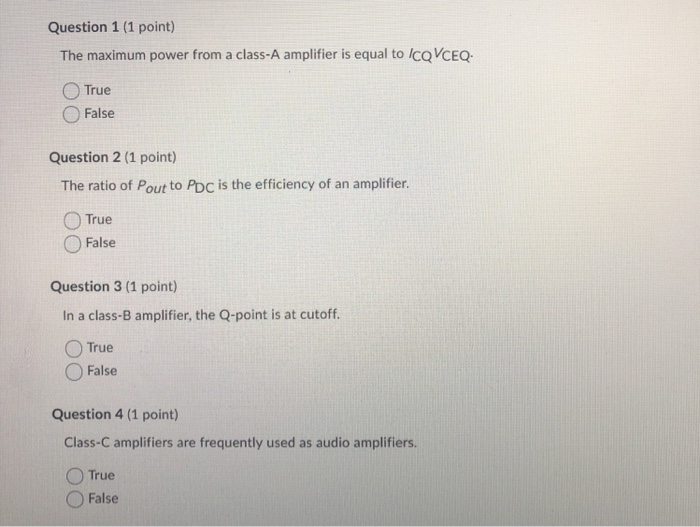 Solved Question 15 (1 point) Vcc = +18 V C R -2202 Q B = 60 | Chegg.com