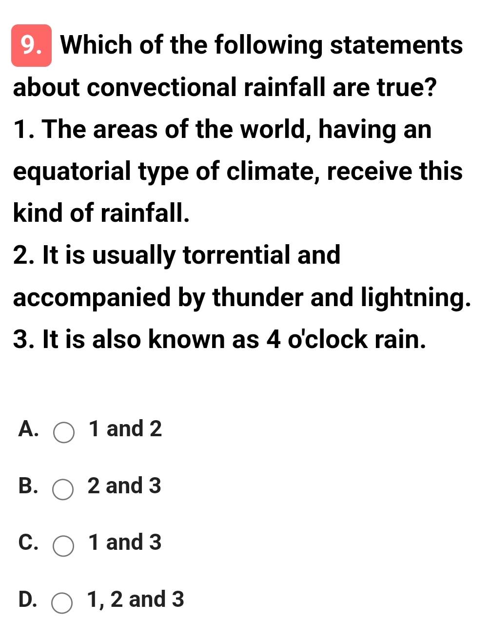 Solved Which of the following statements about convectional | Chegg.com