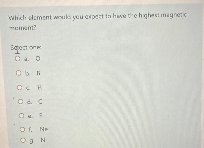 solved-which-element-would-you-expect-to-have-the-highest-chegg