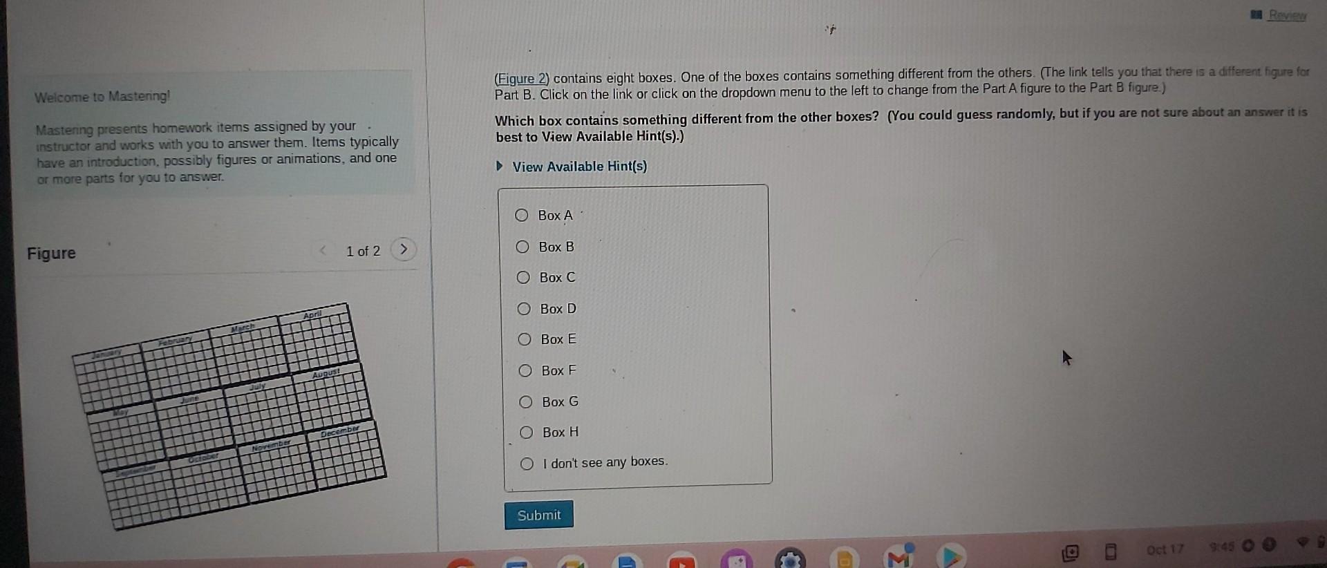 Solved (Figure 2) contains eight boxes. One of the boxes
