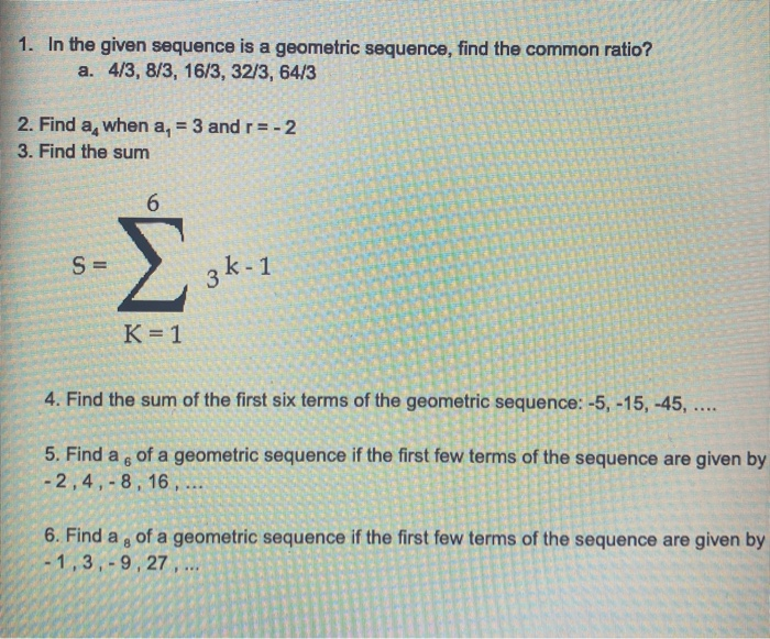 solved-1-in-the-given-sequence-is-a-geometric-sequence-chegg