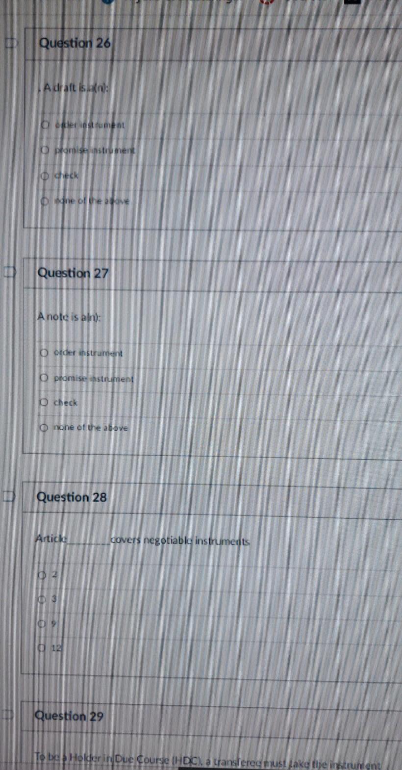 Solved Question 23 A merchant makes an implied warranty of