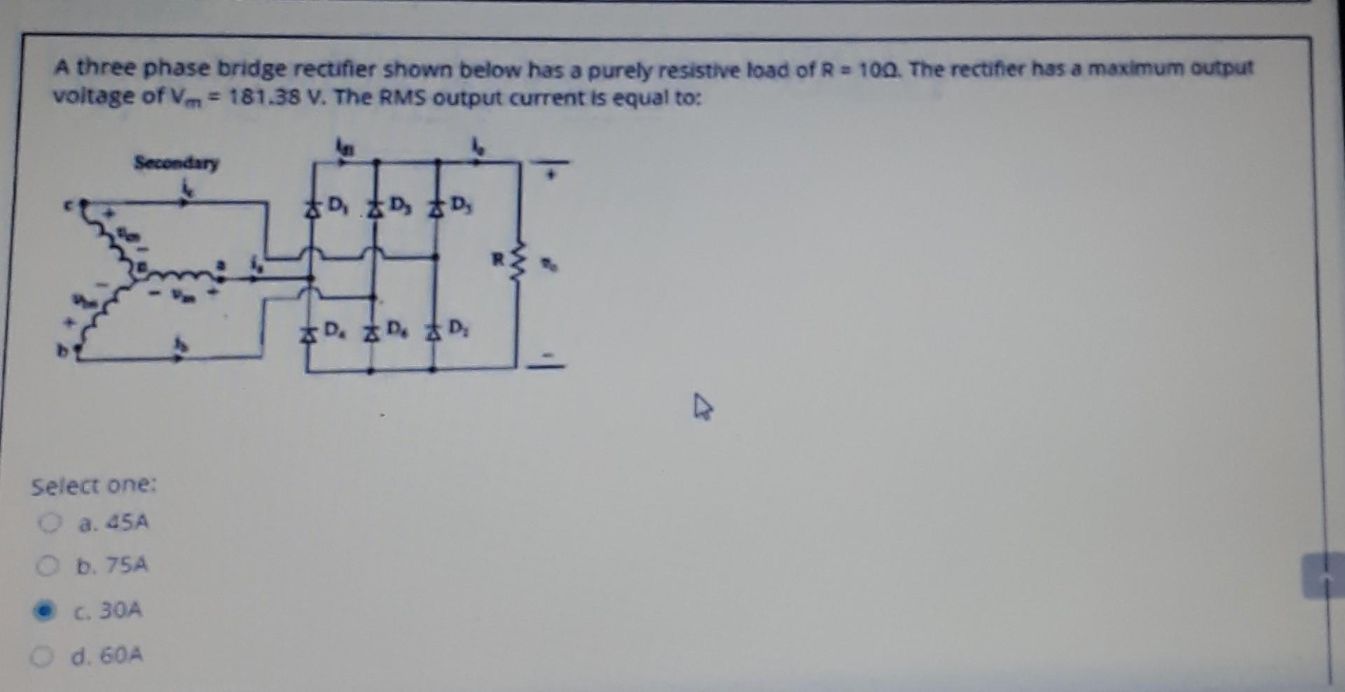 Solved A single-phase full-wave converter in the figure | Chegg.com