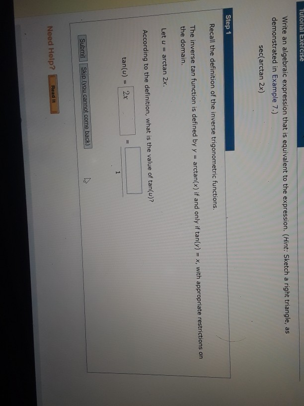 Solved Tutorial Exercise Write an algebraic expression that | Chegg.com
