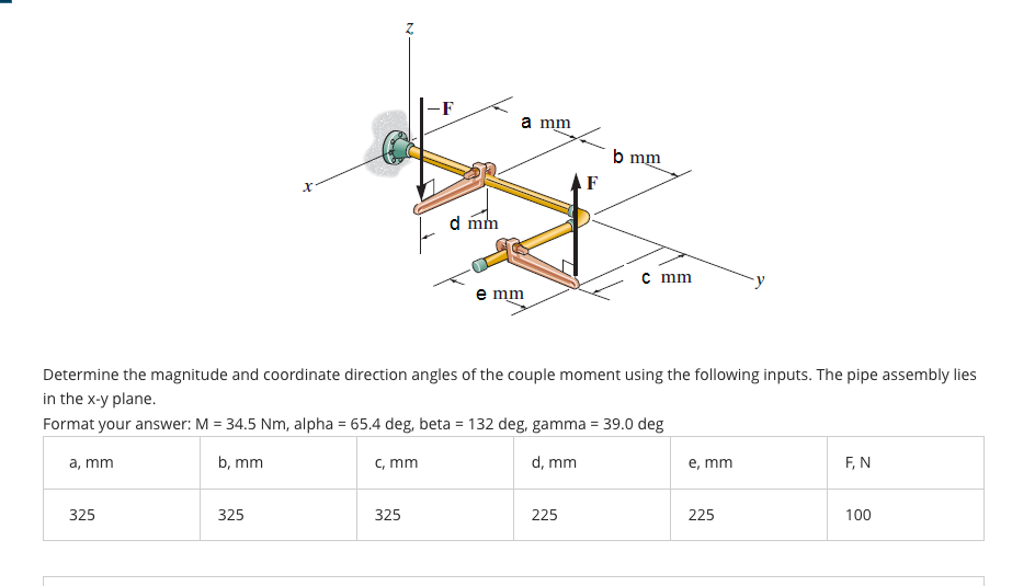Solved Determine the magnitude and coordinate direction | Chegg.com