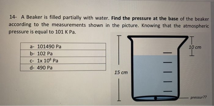 solved-14-a-beaker-is-filled-partially-with-water-find-the-chegg