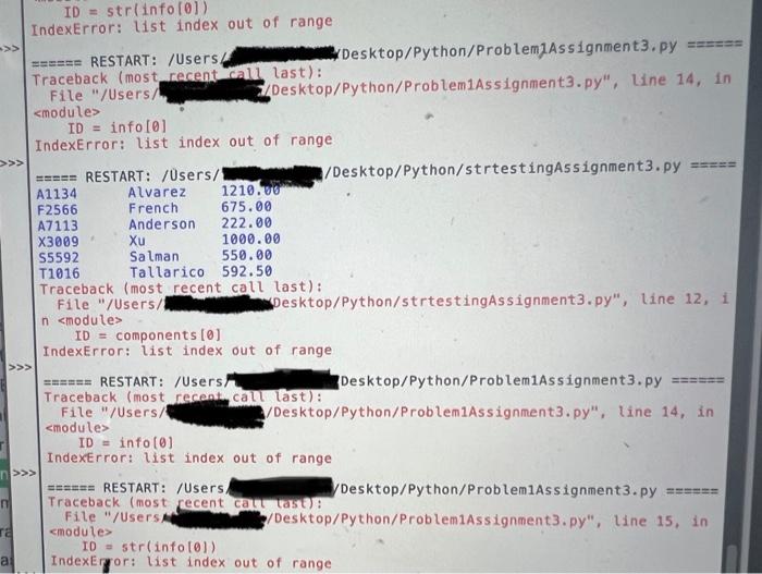 Solved i cant figure out why i am getting an error. i have | Chegg.com image.