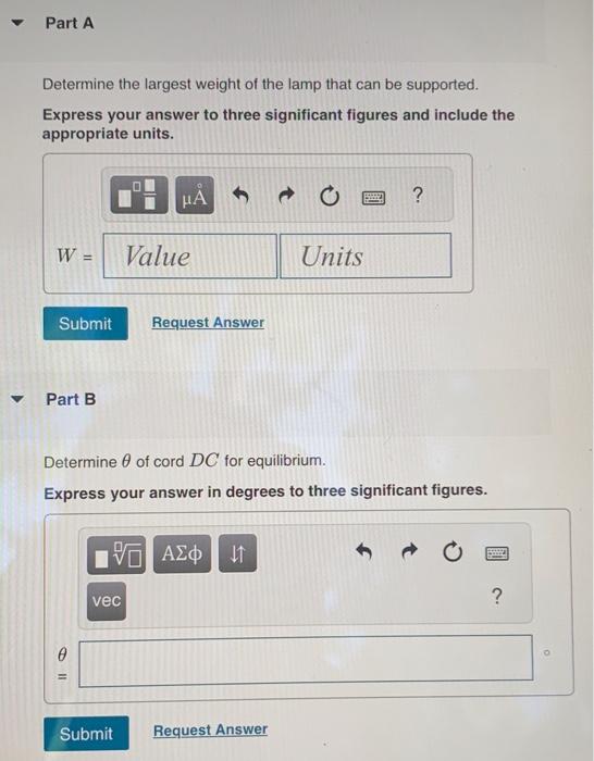 Solved Each Cord Ishown In (Figure 1) Can Sustain A Maximum | Chegg.com