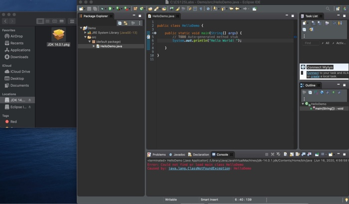 Solved This is my first java program. I want it to say " | Chegg.com