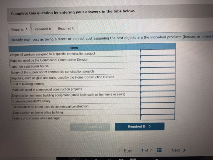 Solved Exercise 4 1A Static Direct Versus Indirect Costs Chegg Solved Exercise 4 1a Static Direct Versus Indirect Costs Chegg