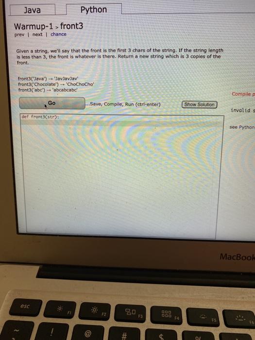 solved-java-python-warmup-1-front3-prev-next-chance-given-chegg