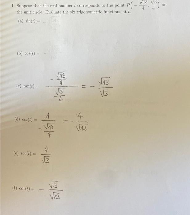 Solved 13. -/1 points SAlg Trig3 6.2.043. Find x rounded to