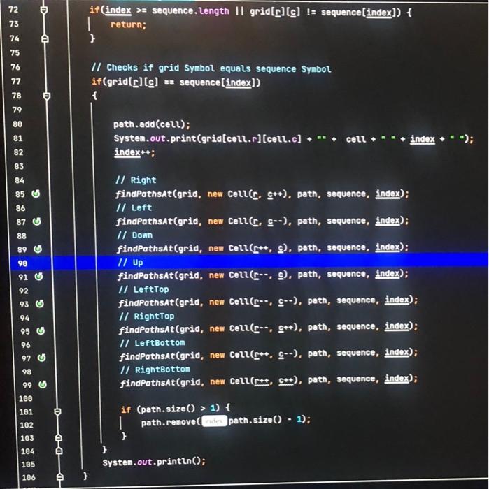 Solved PROBLEM: Symbol Grid There are two inputs: - s- | Chegg.com