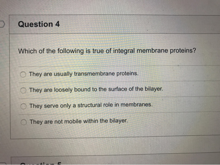 Solved Question 4 Which Of The Following Is True Of Integral | Chegg.com Solved Question 4 Which Of The Following Is True Of Integral | Chegg.com