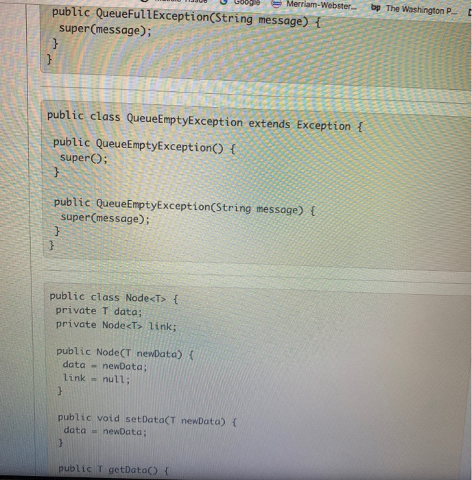 Solved sp The Washington P... Use the following Java code to | Chegg.com