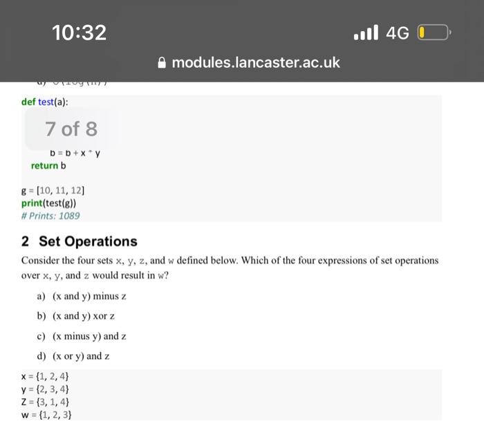 Solved 7 Higher-level Code Structure Different programming | Chegg.com