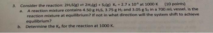 Solved pleaseee show your work and dont use oswalds formula, | Chegg.com