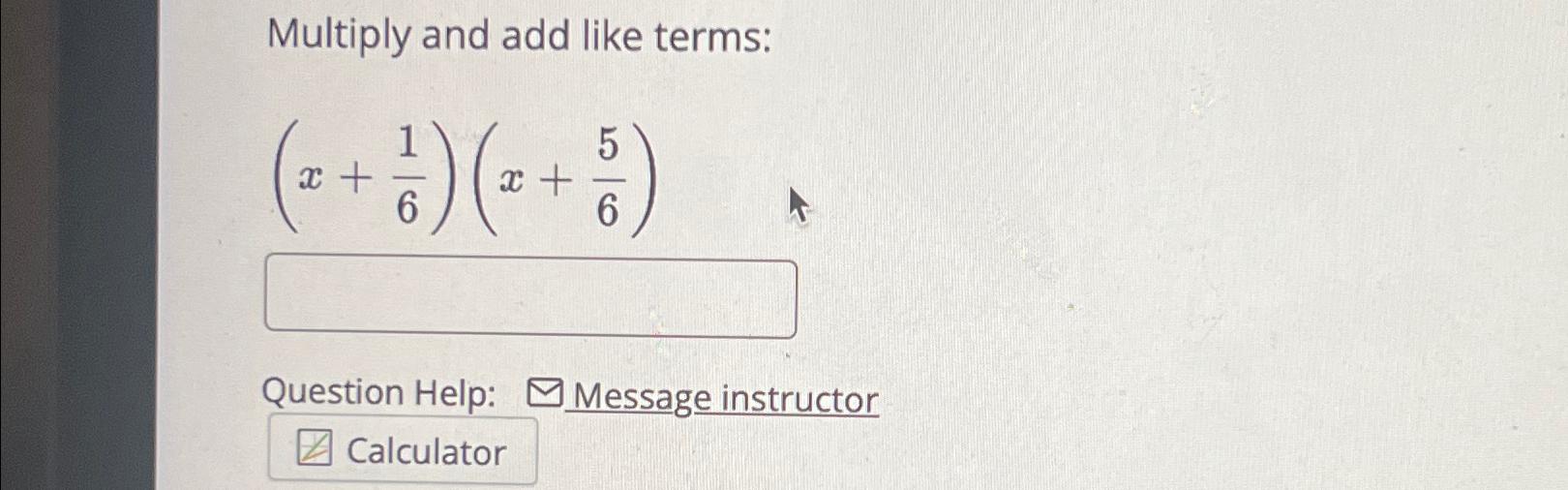 Like deals terms calculator