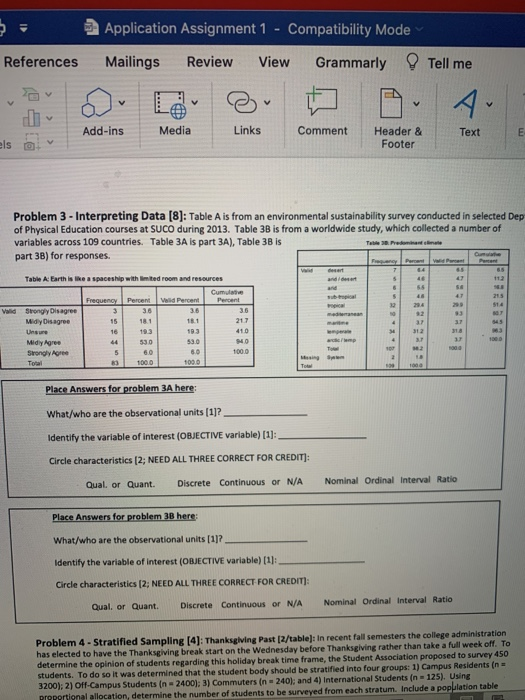 Solved Application Assignment 1 - Compatibility Mode | Chegg.com