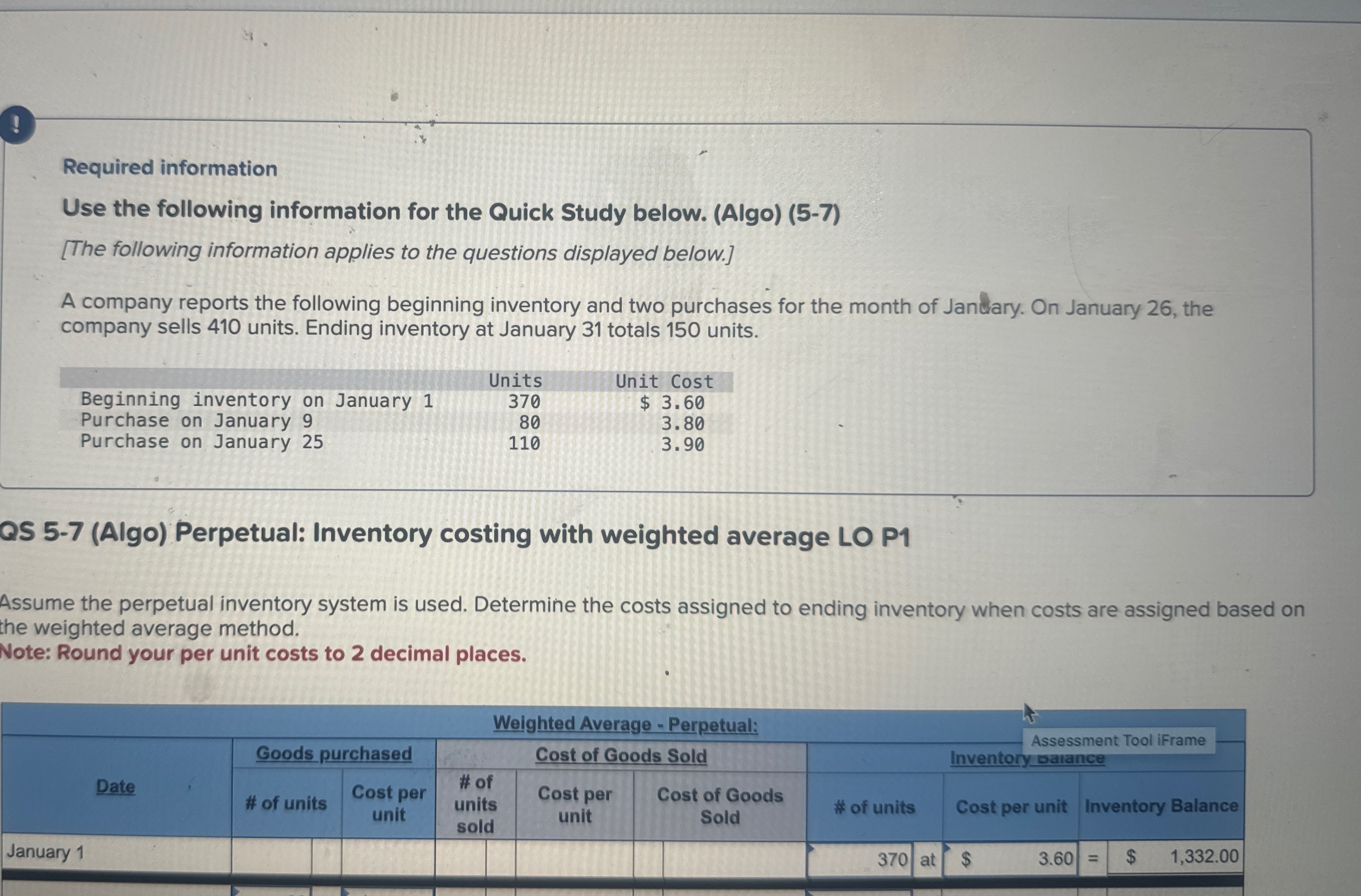 Solved Required informationUse the following information for | Chegg.com