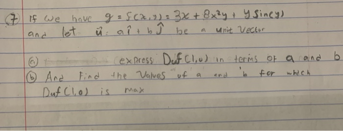 Solved If We Have And Let G F X Y 3x 8x Y Y Sincy Chegg Com