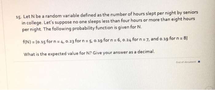 Solved Sample Space Module 5 Probability And Odds Workshe Chegg Com